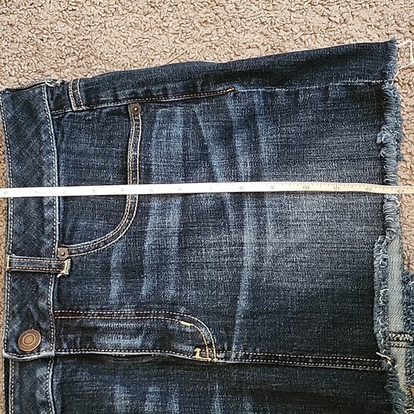 *AEO* Dark Wash Denim Mini Skirt - Picture 11 of 11